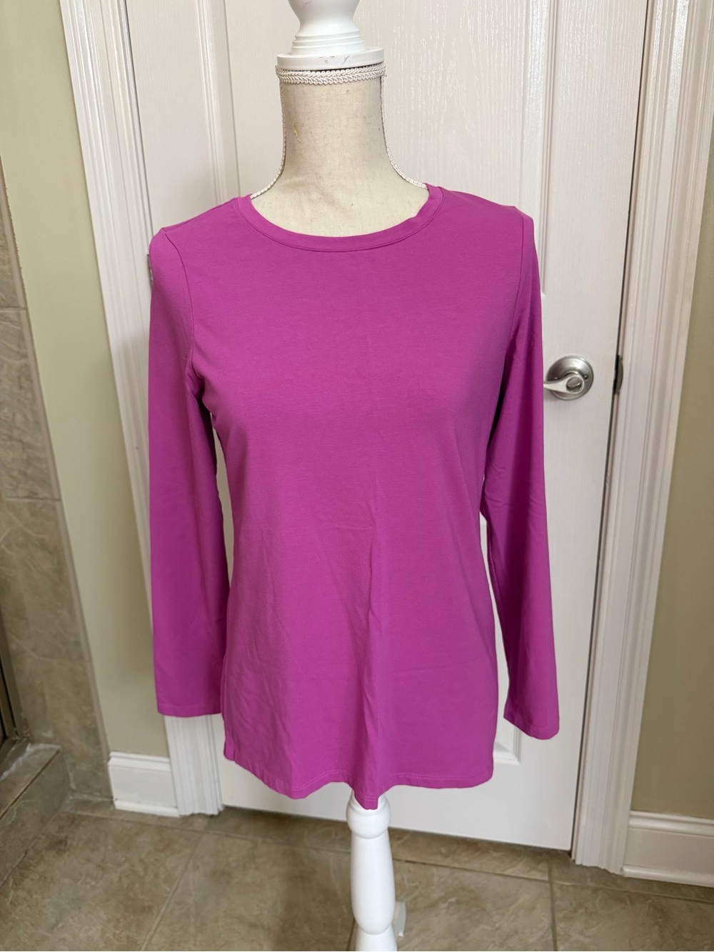 Chico's Touch of Cool Layering Tee - Pink